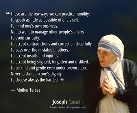 15 Mother Teresa quotes to cultivate love and compassion - Joseph Ranseth