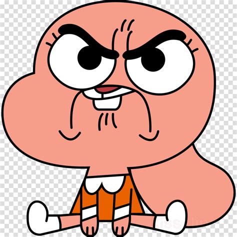 Gumball Watterson Anais Darwin Cartoon Animated Series Artwork Png ...