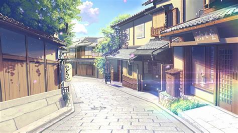 Anime Street, japan, japanese, anime, orginal, scenery, street, night ...