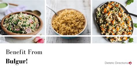 Benefit from Bulgur! | {Dietetic Directions, Dietitian}