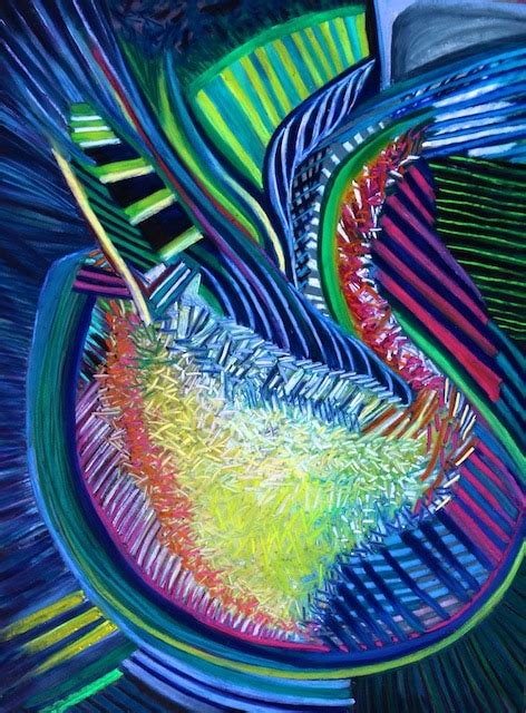 My Cup Runneth Over (New Abstract Painting in Pastel) | Polly Castor