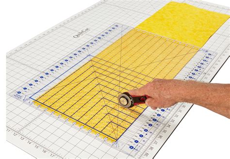 QuiltCut Strip Savvy XL Slotted Quilting Ruler, QC1-XL (24" x 17") , QC1-XL