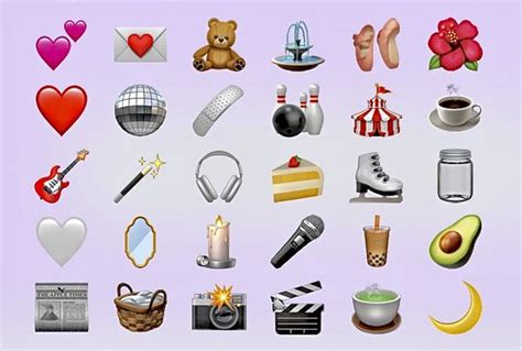 Aesthetic emojis soft in 2023 | Emoji, Coquette, Cute emoji