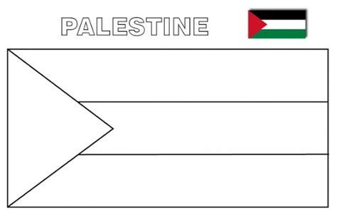 Palestine Coloring Page