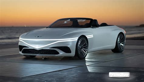 Genesis X Electric Convertible concept showcased at Los Angeles Auto ...