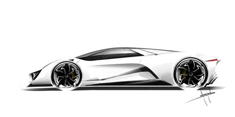 View Beautiful Hypercar sketch concept cars Wallpaper High Definition ...