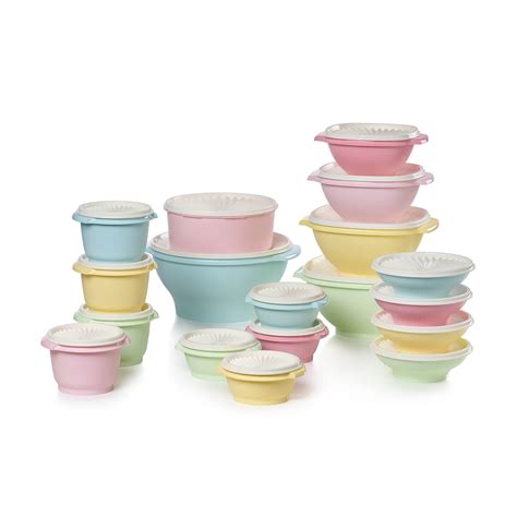 Tupperware Heritage Collection 36 Piece Food Storage Container Set in ...