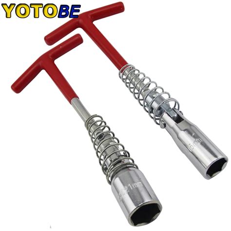 16mm or 21mm Spark plug socket spark plug wrench Removal Tools T type ...