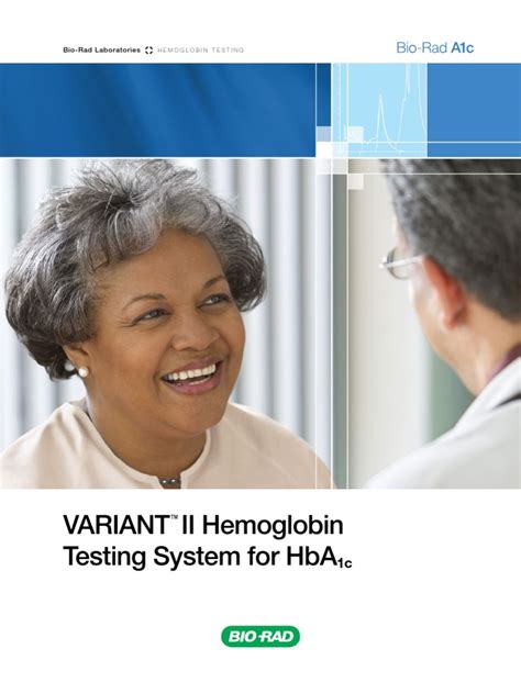 Variant Ii Hemoglobin Testing System For Hba: Bio-Rad Laboratories ...