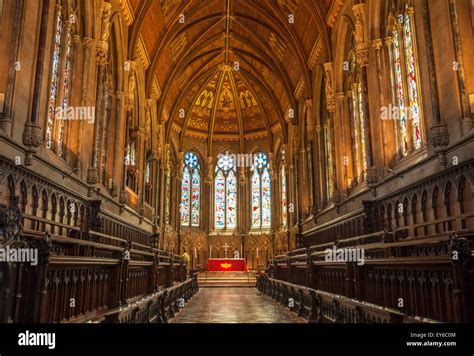 Interior of Kings College Chapel Cambridge University Cambridge ...