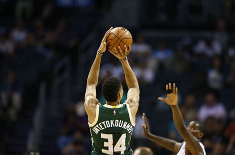 Giannis Antetokounmpo's Impressive Three-Point Shooting