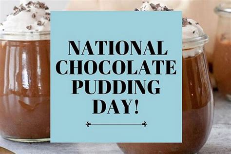 National Chocolate Pudding Day 2020: All About Chocolate Pudding And ...