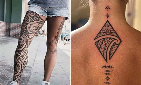 23 Badass Tribal Tattoo Ideas for Women - StayGlam