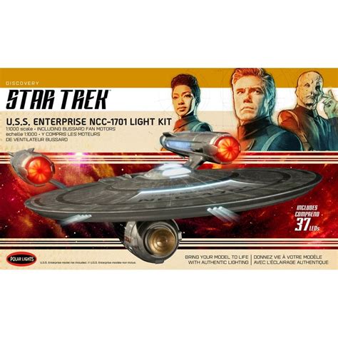 New in stock Polar Lights MKA041 Star Trek Discovery U.S.S. Enterprise ...