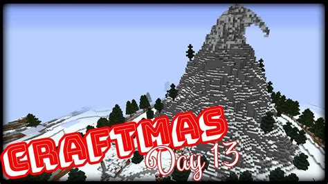 CRAFTMAS DAY 13 - Grinch's Mountain Lair Tutorial! - YouTube