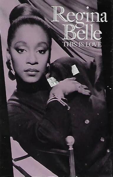 Regina Belle – This Is Love (1990, Cassette) - Discogs