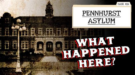 The History of a Haunted Hospital | Pennhurst Asylum - YouTube