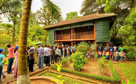 Ho Chi Minh Stilt House in Hanoi, Vietnam