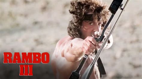 'Rambo & Trautman Fight A Helicopter' Scene | Rambo III - YouTube