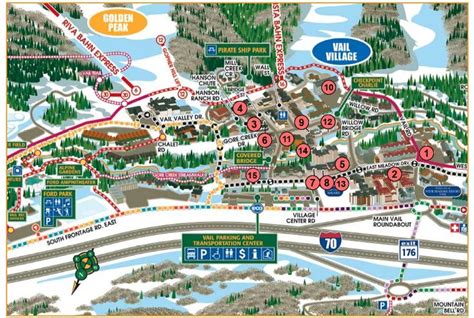 Vail Village | Vail village, Vail, Village map