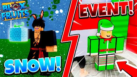 *NOVA FRUTA SNOW* E EVENTO DE NATAL CHEGANDO NO BLOX FRUITS??? - YouTube