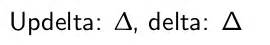 math mode - Delta-like symbol in LaTeX - TeX - LaTeX Stack Exchange