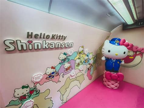 How to Ride on the Hello Kitty Shinkansen (Bullet Train)