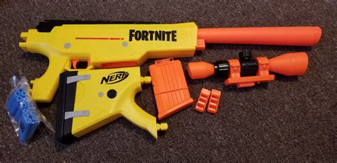 Nerf Fortnite BASR-L Bolt Action, Clip Fed Blaster -- Includes ...