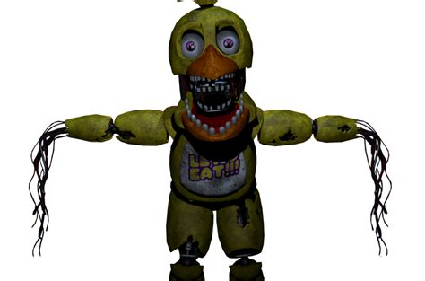 Withered Chica (FNaF2) | Five Nights at Freddy's Wikia | FANDOM powered ...