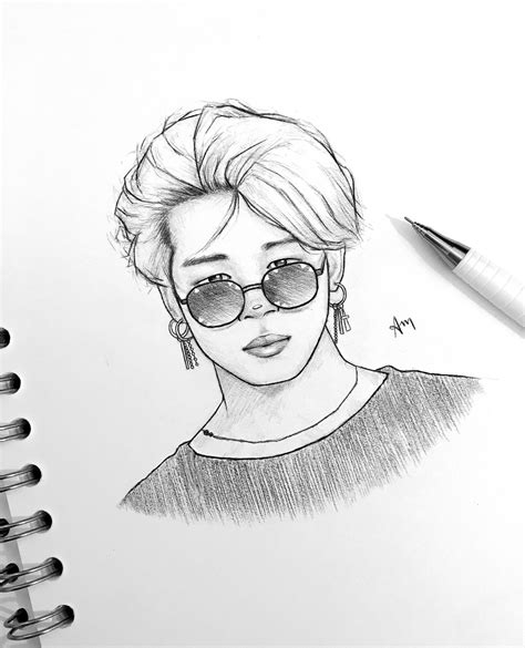 Easy Bts Drawings Logo