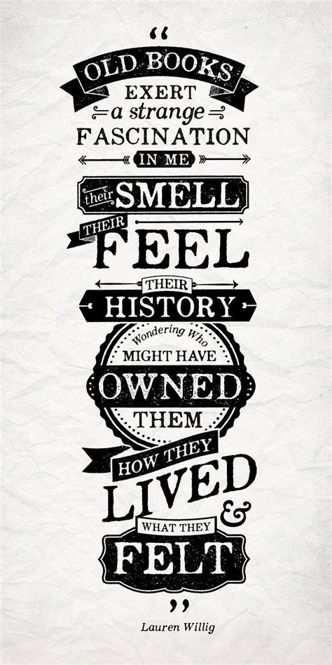 Old books | Typographic quote, Book quotes, Words