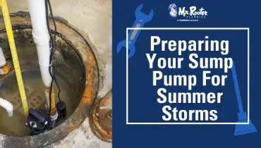 Preparing Your Sump Pump for Summer Storms