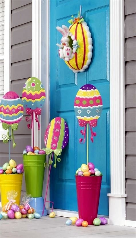 Outdoor Easter decorations – 27 ideas for the garden and home exterior ...