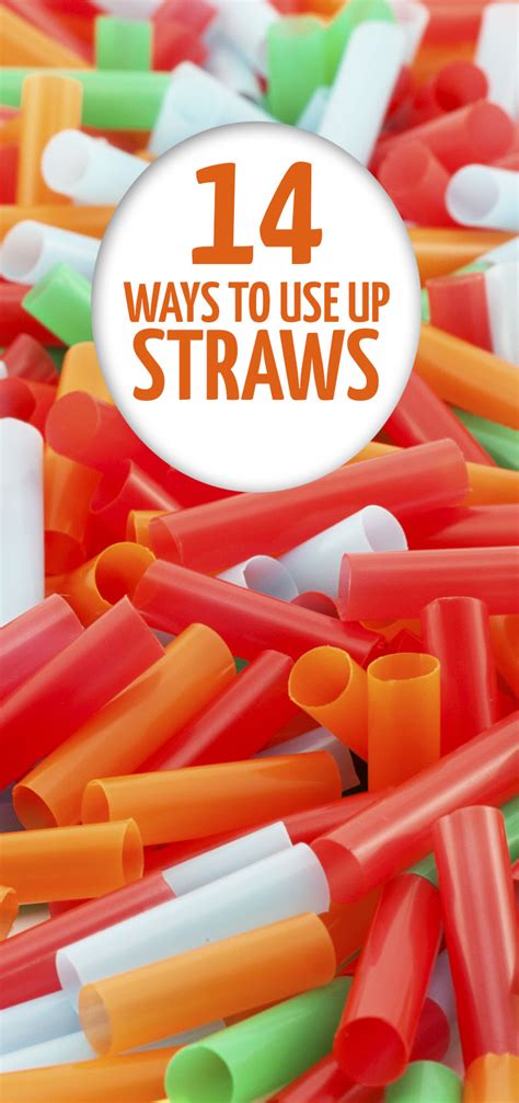 14 of the Best Drinking Straw Crafts * Moms and Crafters