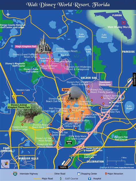 Gratifying Printable Maps of Disney World Parks | Tristan Website