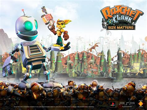 RATCHET & CLANK : SIZE MATTERS | Cartoon world, Games, Psp