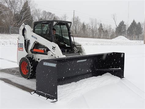 Skid Steer Snow Pusher | Blue Diamond