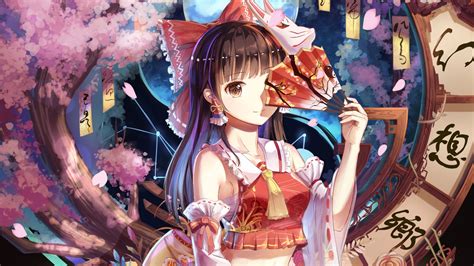 Reimu Hakurei Anime girl Wallpapers | HD Wallpapers | ID #25742