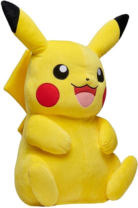 Pokemon Pikachu Giant Plush, 24-inch - Adorable, Ultra-Soft, Life Size ...