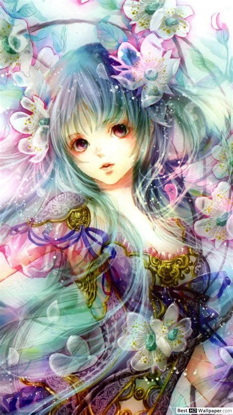 Flower Anime Wallpapers - Wallpaper Cave