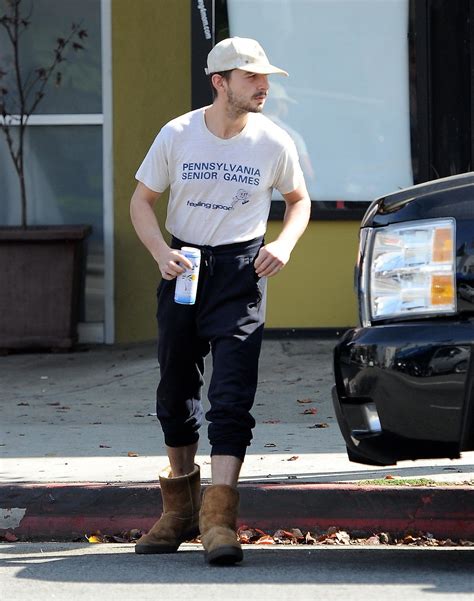 How Shia LaBeouf Became a Style Icon in Uggs | Shia labeouf, Shia ...