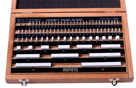 Asimeto 81 Piece Inch Rectangular Gauge Block Set - 7650012 - Penn Tool ...