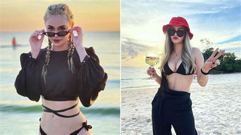 Arci Munoz's Black Beach Outfits in Boracay