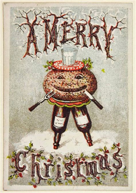 The Creepiest Victorian Christmas Cards Ever - 18 Pics