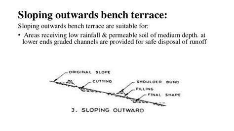 Bench terracing