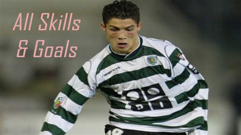 Cristiano Ronaldo Sporting Lisbon Skills and Goals - YouTube