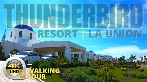 THUNDERBIRD RESORT La Union - Santorini of Asia | 4K Walking Tour ...