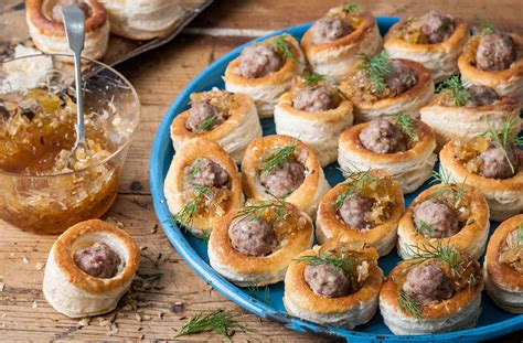 Colin McGurran's sausage and marmalade vol-au-vents | Tesco Real Food