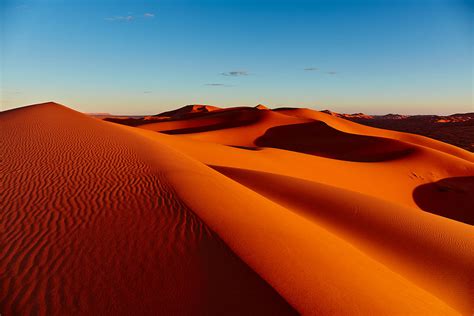 Sand Dunes In The Sahara Desert by Arturnyk