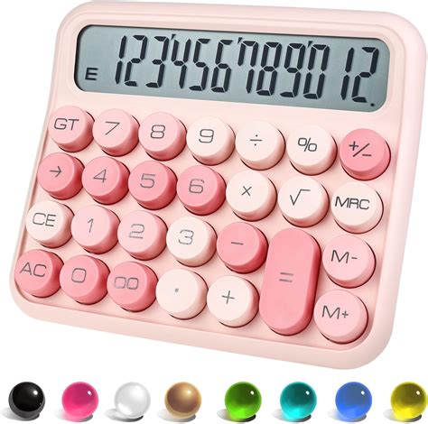 Amazon.com : Mr. Pen- Mechanical Switch Calculator, 12 Digits, Large ...